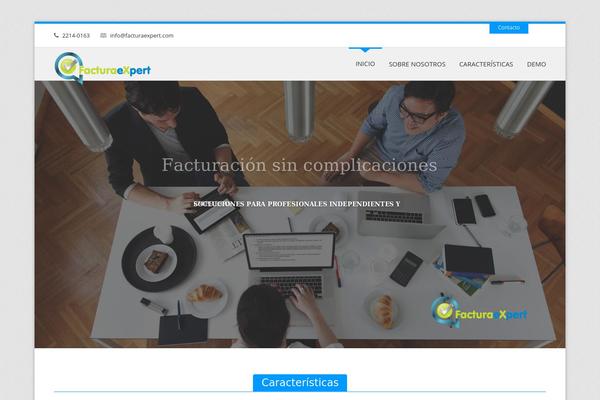 Megahost theme site design template sample