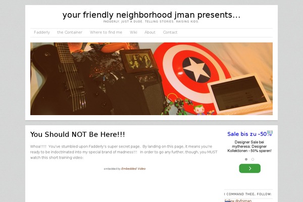 Skirmish theme site design template sample