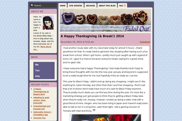 Chocolat theme site design template sample