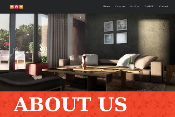 Xiara theme site design template sample