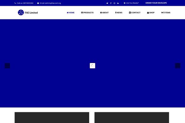 Fo theme site design template sample