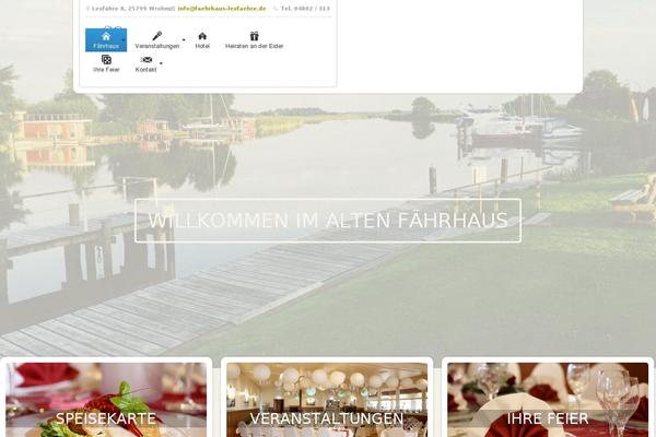 faehrhaus-lexfaehre.de site used Organic-restaurant
