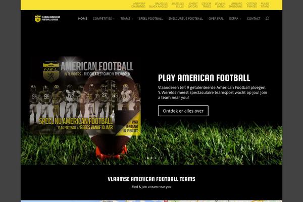 Divi theme site design template sample