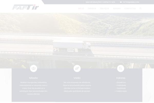 Logistix theme site design template sample