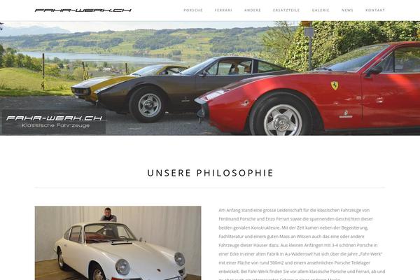 NAMO theme site design template sample