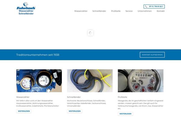 Wp-built theme site design template sample