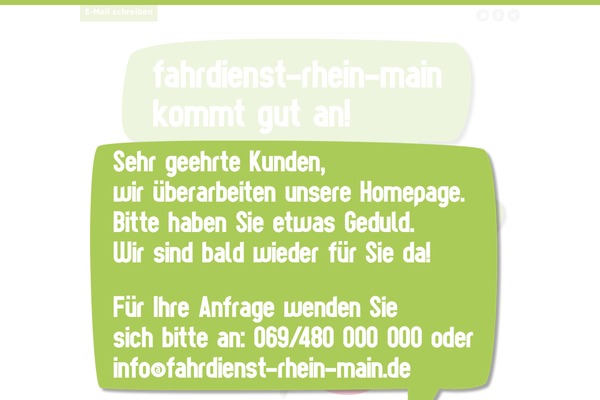 fahrdienst-rhein-main.de site used Nilmini