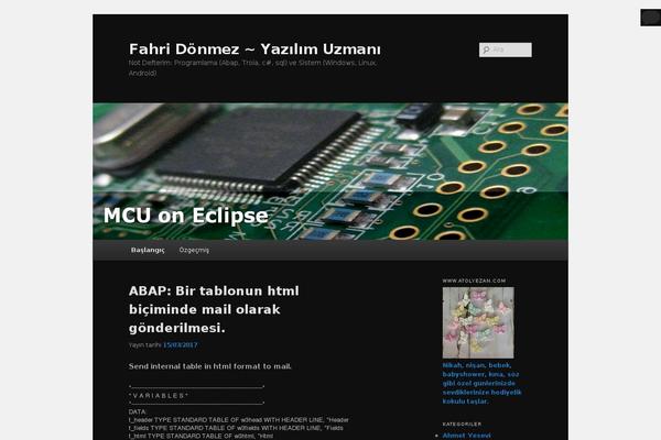 Twenty Eleven theme site design template sample
