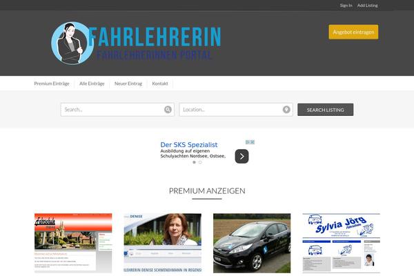 Geocrafttheme-v2 theme site design template sample