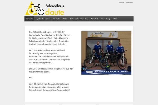 Responsive theme site design template sample