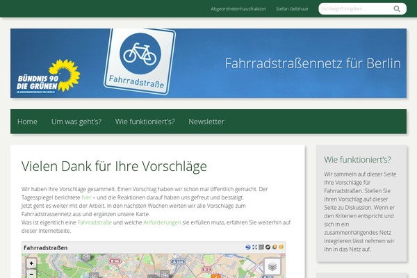 Urwahl3000 theme site design template sample