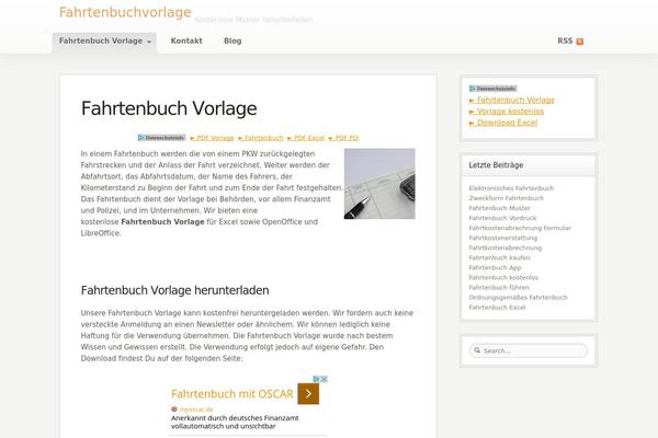 Sentient theme site design template sample