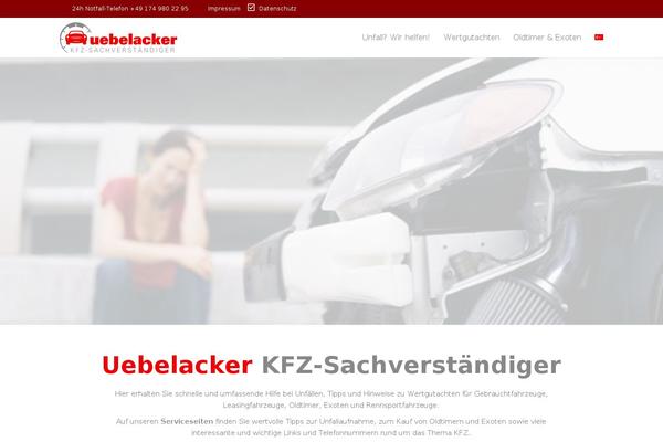 907 Child theme site design template sample