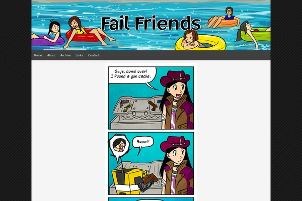 ComicPress theme site design template sample