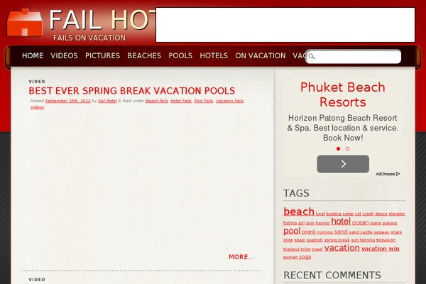 Frantic theme site design template sample