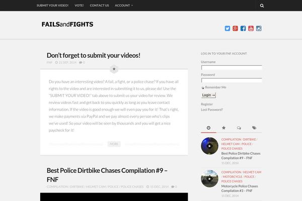 Anew theme site design template sample
