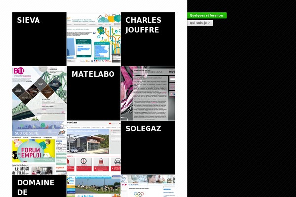 Blocco theme site design template sample