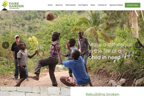 Kallyas theme site design template sample