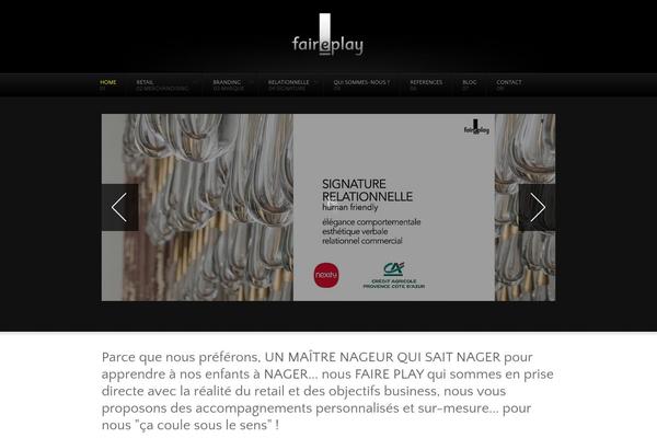 Blacker theme site design template sample