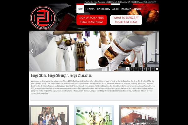 Site using Arscode-social-slider plugin