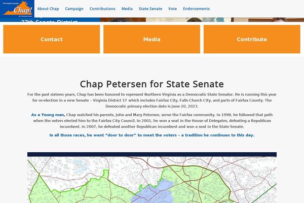 fairfaxsenator.com site used Hopper