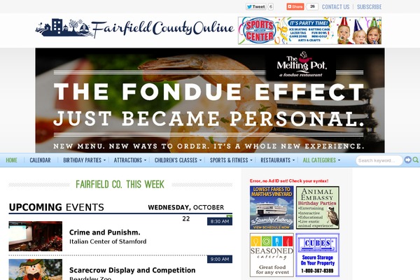 fairfield theme websites examples
