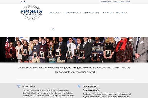Salient theme site design template sample