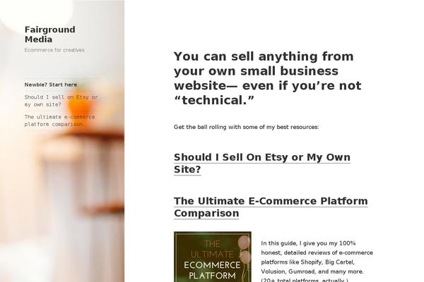 Click-mag theme site design template sample