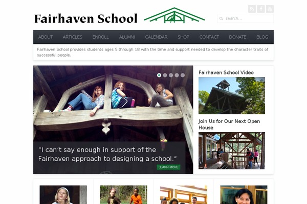 Avenue theme site design template sample
