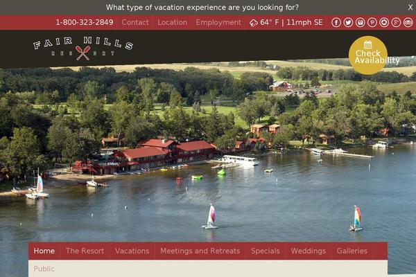 fairhillsresort.com site used Fairhills