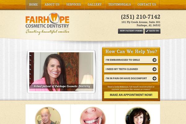 fairhope theme websites examples