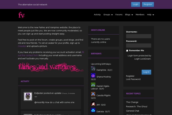 Site using BuddyPress Moderation plugin