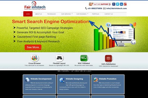 Site using Simple Responsive Slider plugin