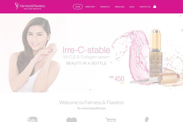 Spa Lab theme site design template sample