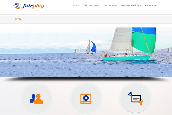 Circleflip theme site design template sample