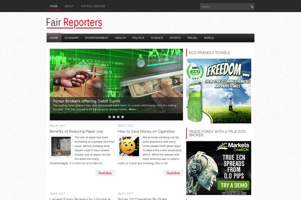 Newsline theme site design template sample