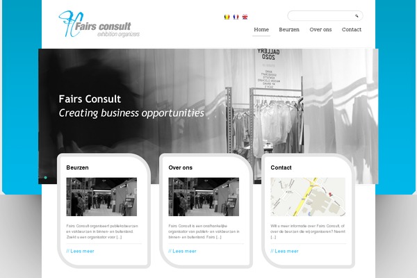 FC theme site design template sample