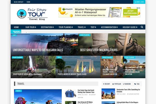 Newscode theme site design template sample