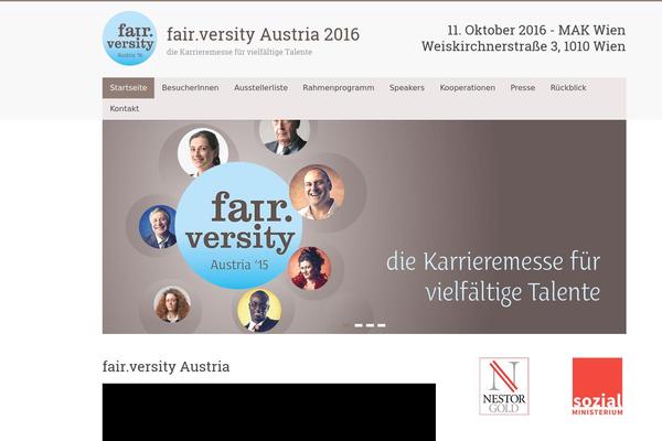 fairversity.at site used Accelerate-child