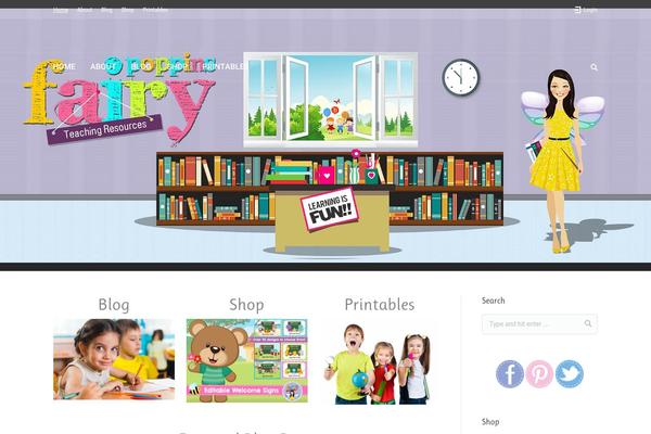 The7 theme site design template sample