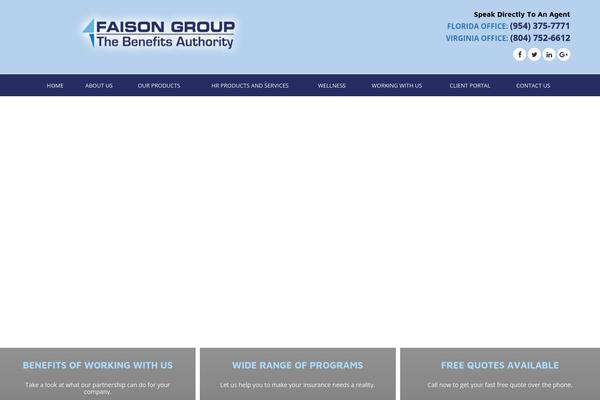 Site using Easy-testimonials-pro plugin
