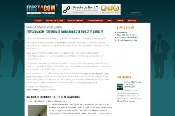 Site using Juiz Last Tweet Widget plugin