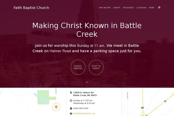 Site using Event Registration plugin