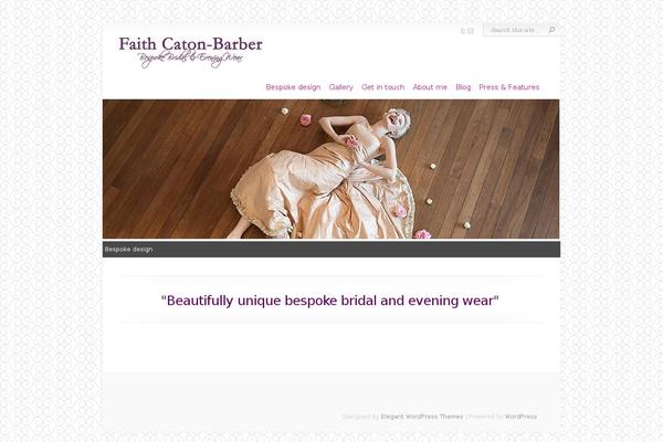 Chameleon theme site design template sample