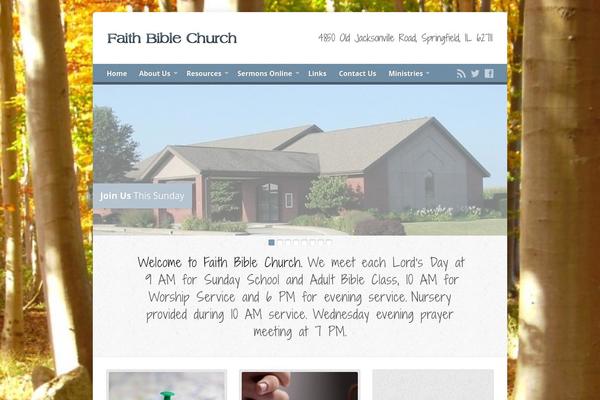 Risen theme site design template sample