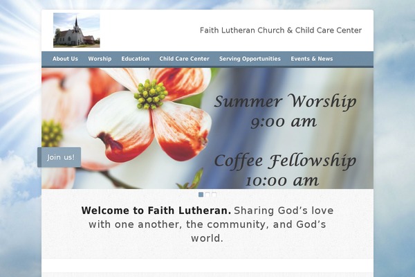 faithcameron.org site used Risen