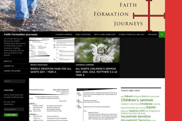 Site using WordPress Multicolor Subscribe Widget plugin