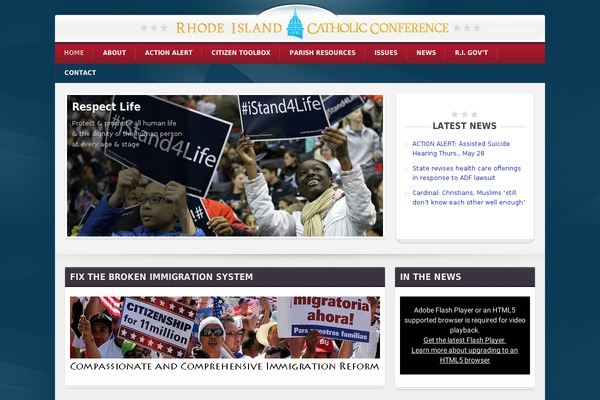 Politic theme site design template sample