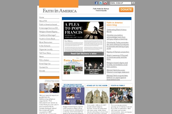 Site using Transpose Email plugin