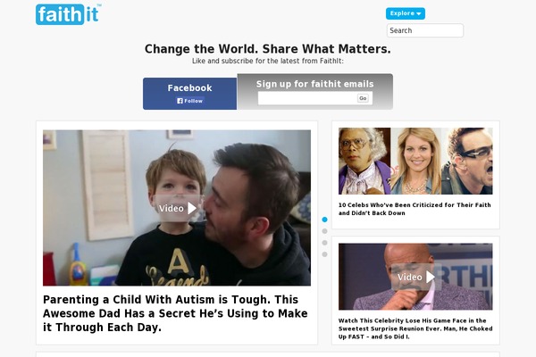 Newspaper Child theme site design template sample